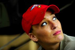goodly Woman Looking Up