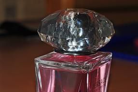 Fragrance Perfume in Glass Bottle