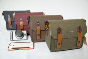 Colorful beautiful fashionable bags