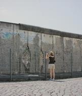 Graffiti Wall and girl