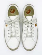 white leather men shoes