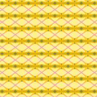 yellow pattern on the wallpaper