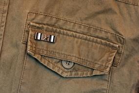 Pocket Clothing Brown