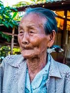 Old Thailand Woman