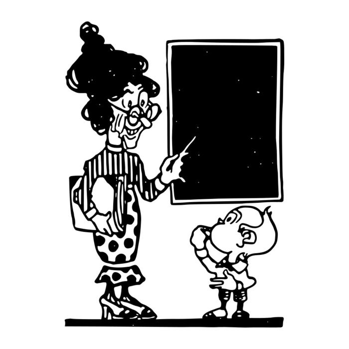 back to school teacher child