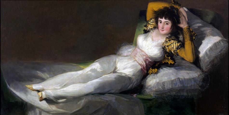 The Clothed Maja Woman Painting