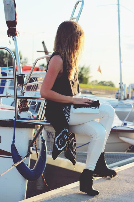Girl Boat Marina
