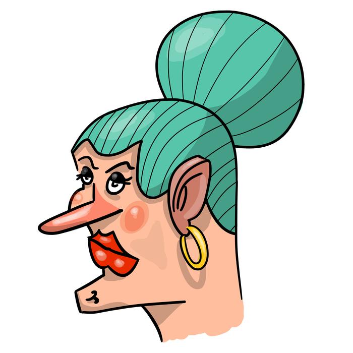 grandma granny aunt the old lady
