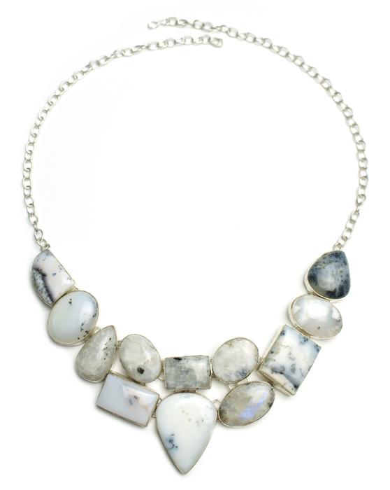 Necklace Stone Sterling