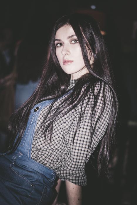 Picture of a long hair female