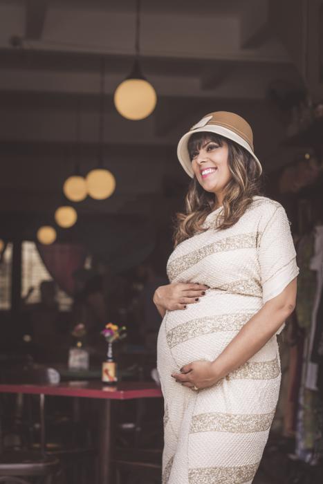 Pregnant Woman Vintage