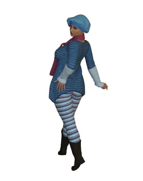 Woman Fashion Young