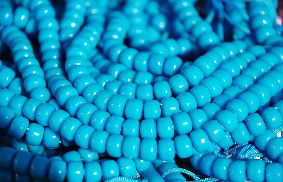 Pearls Necklaces Blue