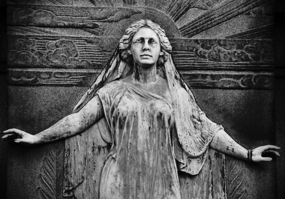 Statue Cemetery Monument