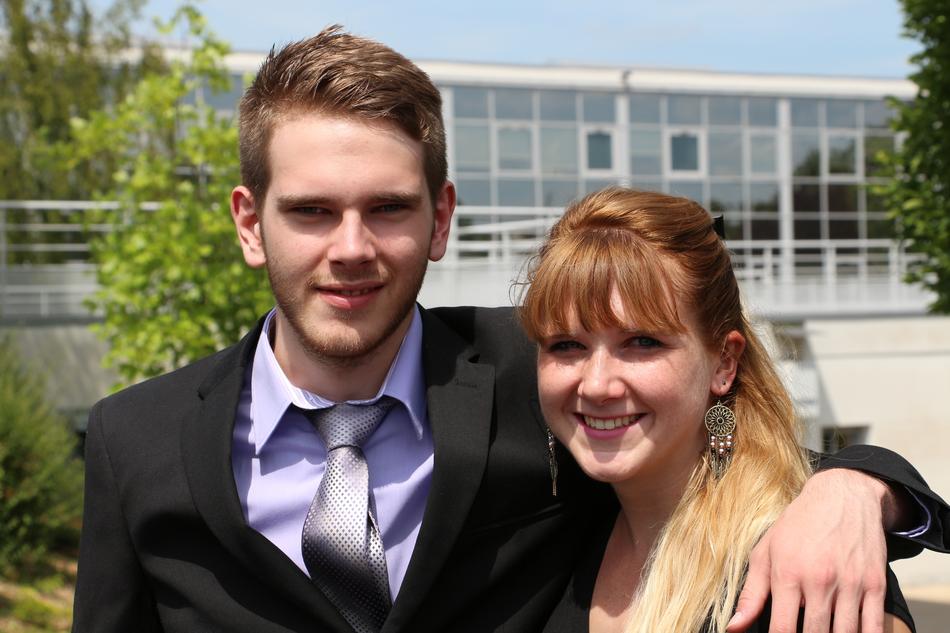 Man and Woman couple Outside