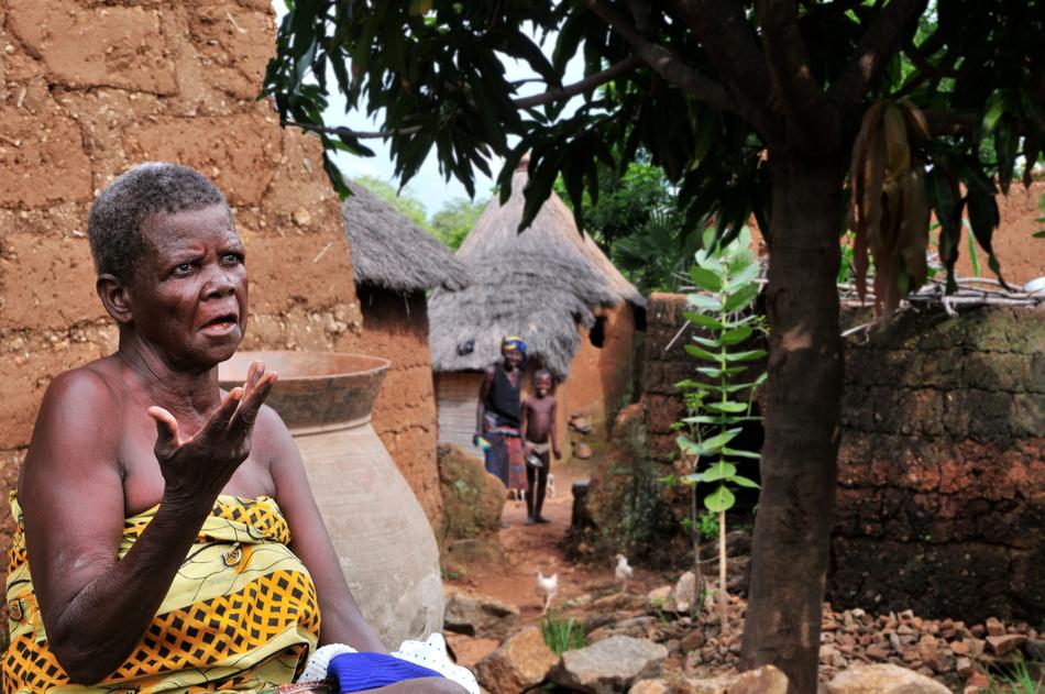 Old Woman in Africa