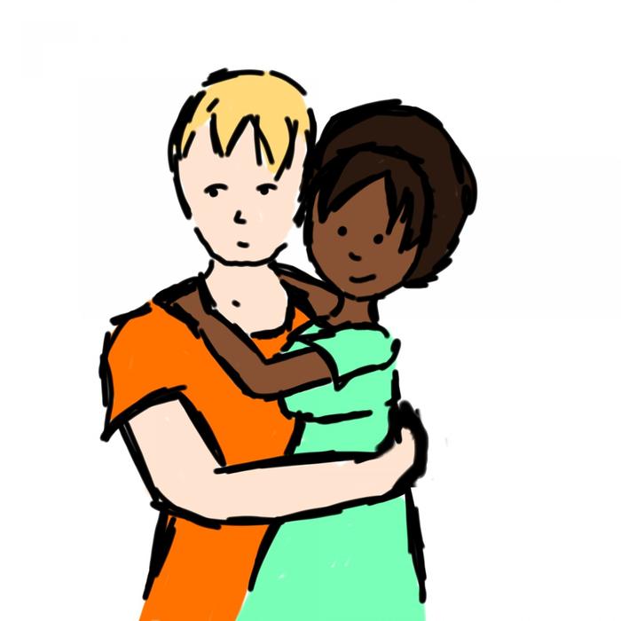 interracial couple biracial black