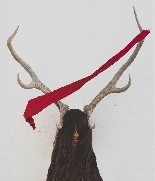 People Woman Horn
