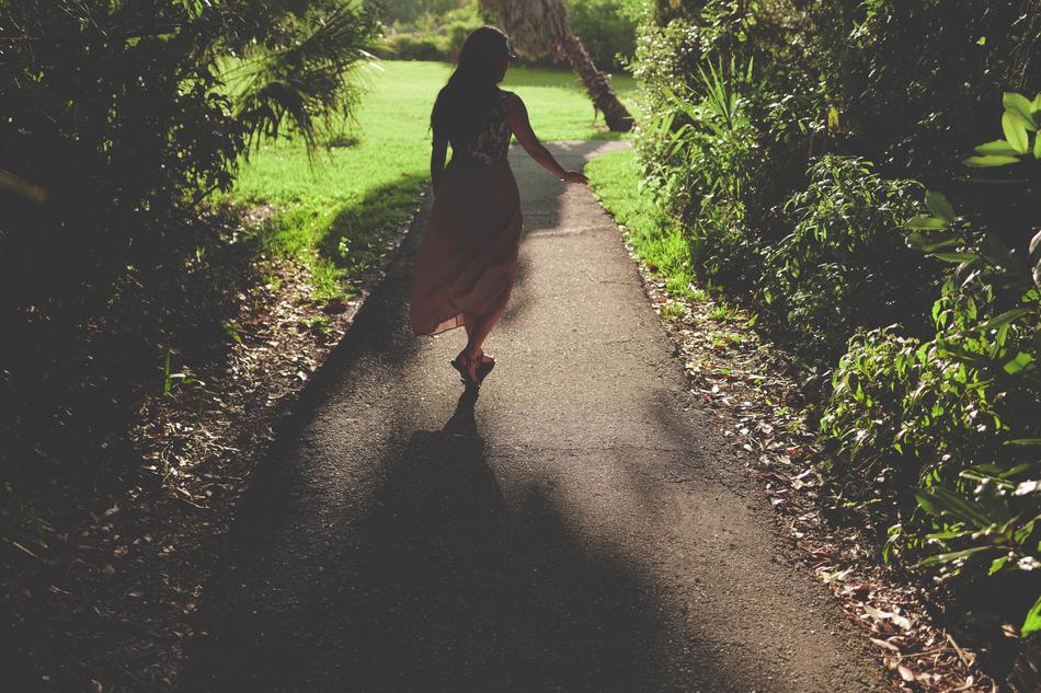 People Woman Pathway