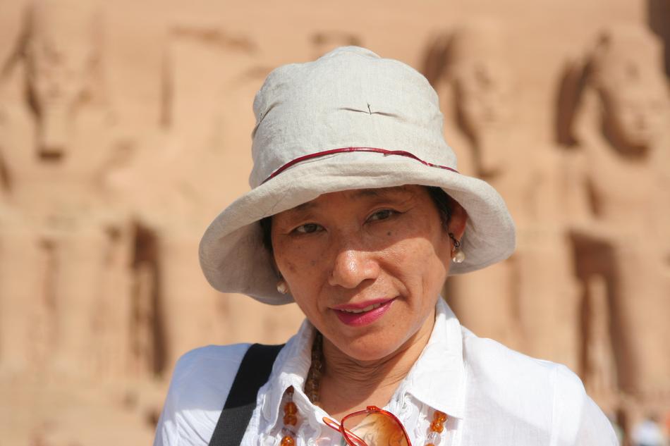 Japanese Woman Egypt