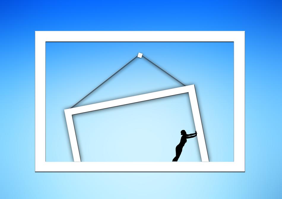 clipart of woman caught imprisoned outbreak