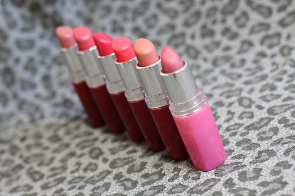 used pink lipsticks