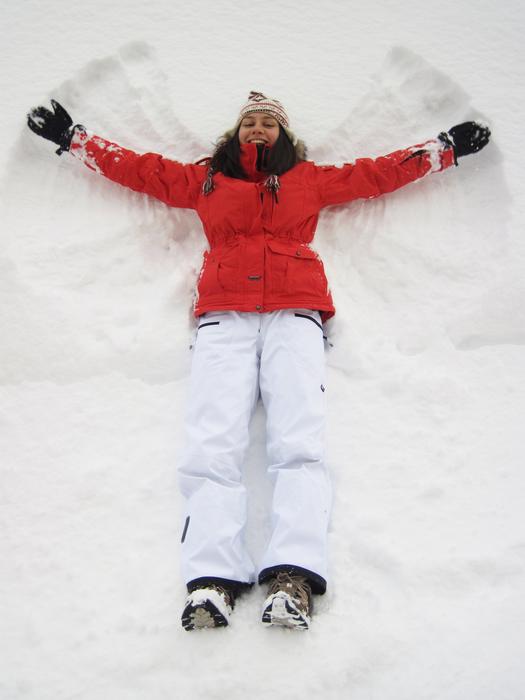 Angel Cold Enjoying