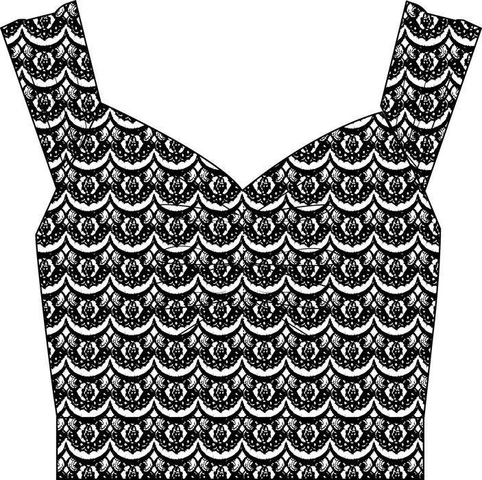 lace crop top dolce ss15 fashion
