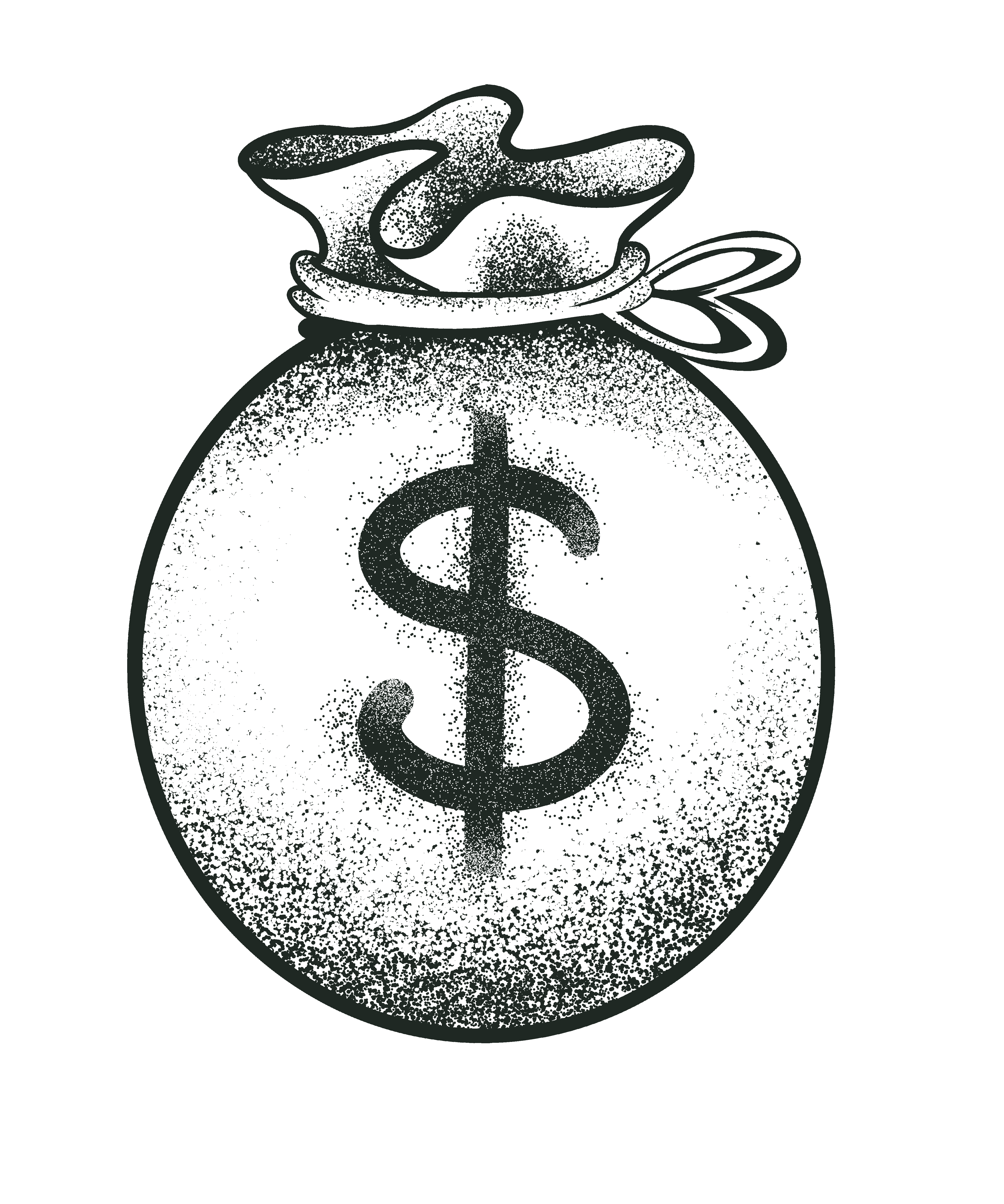 Moneybag dollar drawing free image download