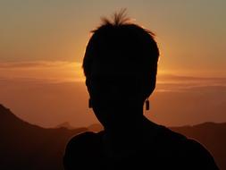 Silhouette Head Human