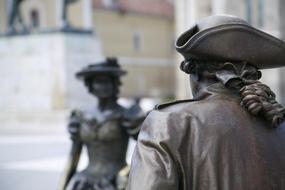 Bronze Statues Alba Iulia Figure