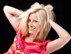 Mature Woman Smiling Blonde