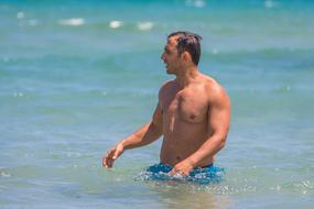 Man Beach Model