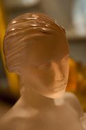 Face Woman Crystal figure