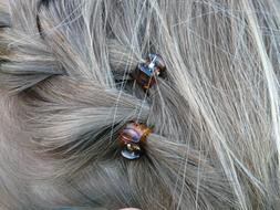 Hair Slide Spaengchen Weave