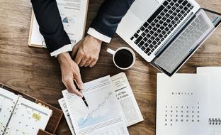 Business Paperwork table