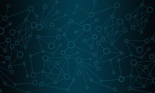 wallpaper with empty flowchart