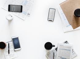 Paper Business Office table
