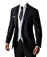 headless male figure in elegant business suit drawing
