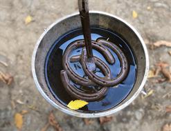 cooling stigma in a bucket