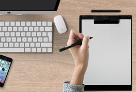 Writing Pad Hand