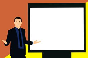 Introduction of business as a clipart