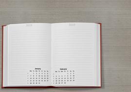 Calendar Book