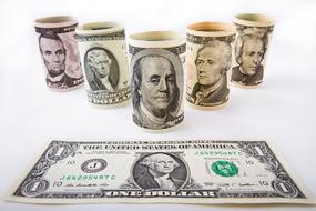 bundle of dollars