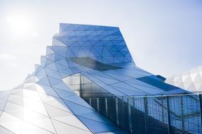 Architecture Building blue