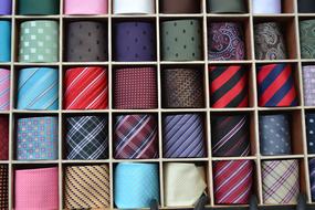 Silk Tie Sales Man