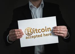 Bitcoin Crypto-Currency hands