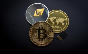 Cryptocurrency Business Finance drawing