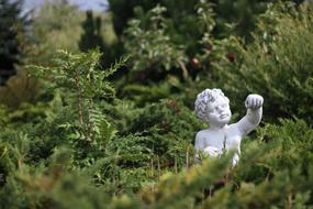 angel Statue in garden