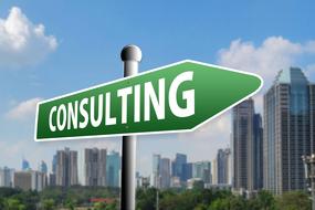 Consulting Note sign